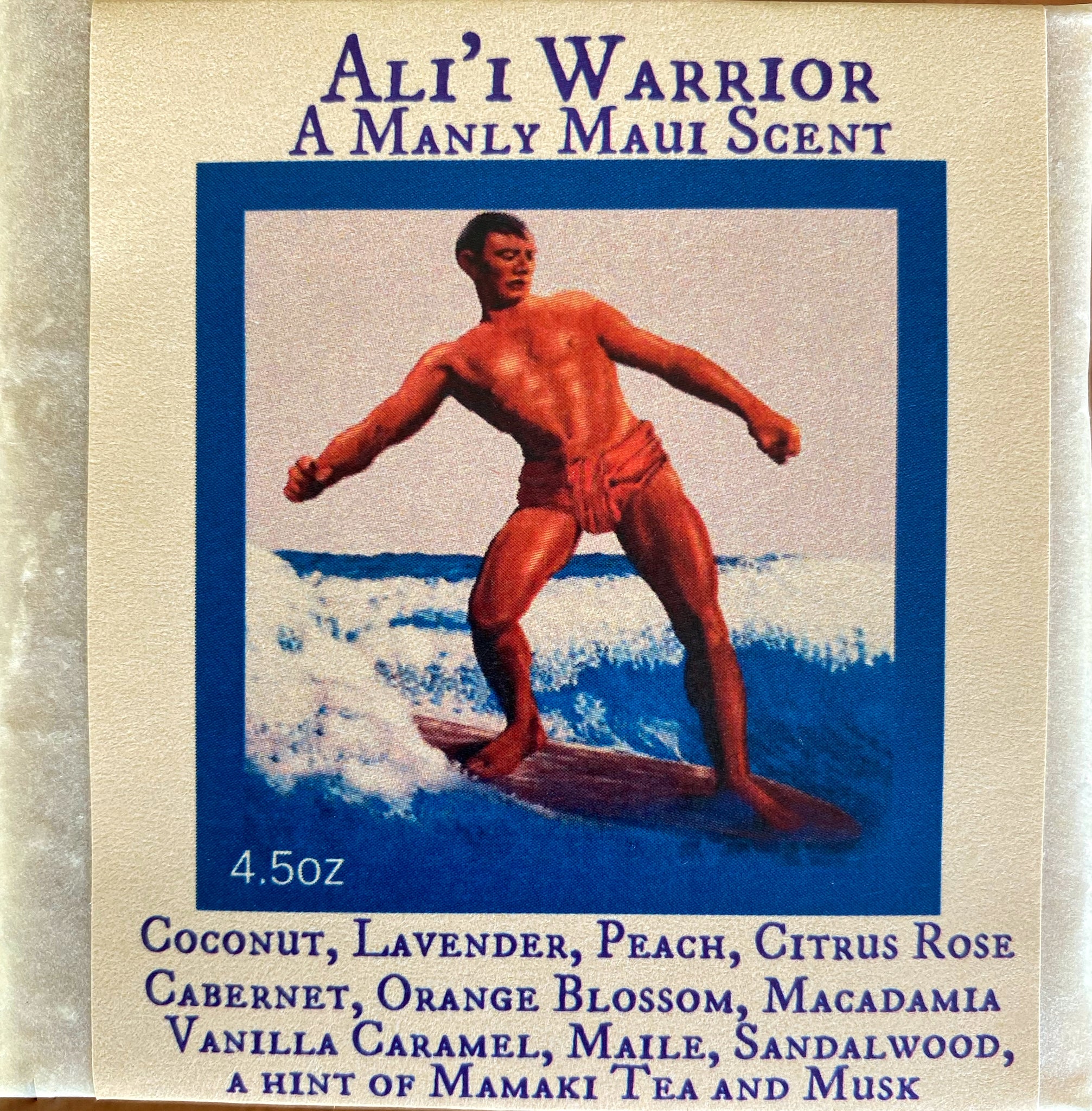 Ali’i Warrior A Manly Maui Scent Goat Milk Soap