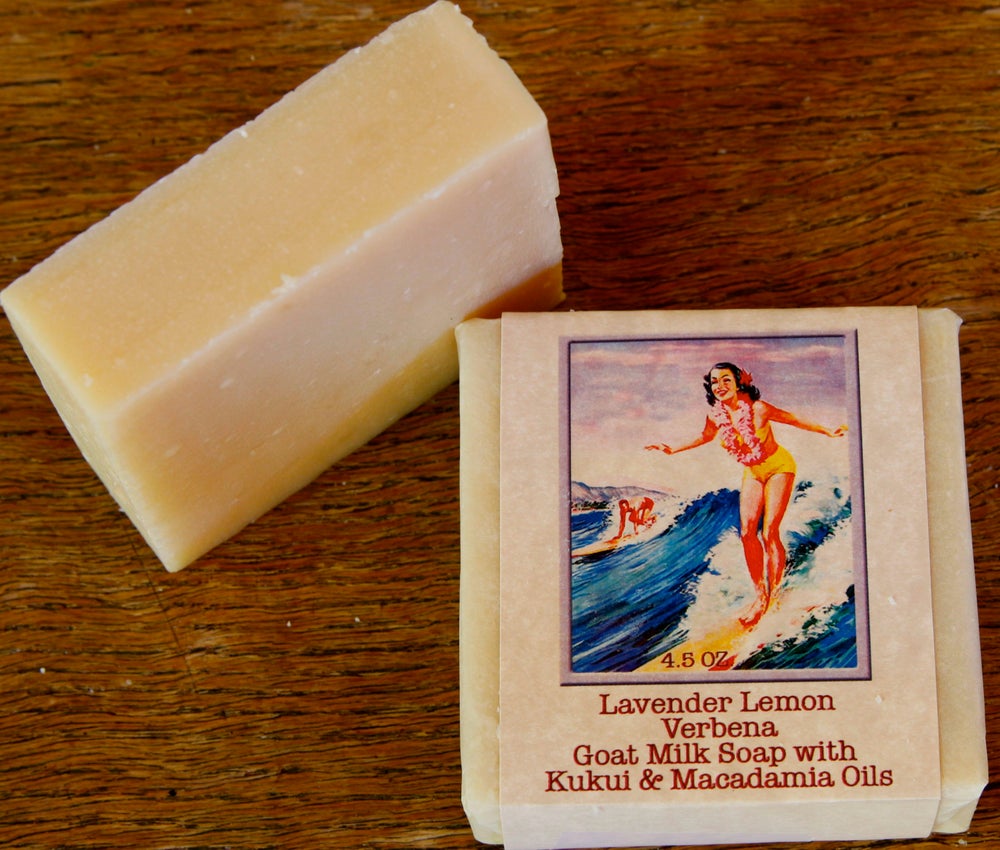 Lavender Lemon Verbena Goat Milk Soap
